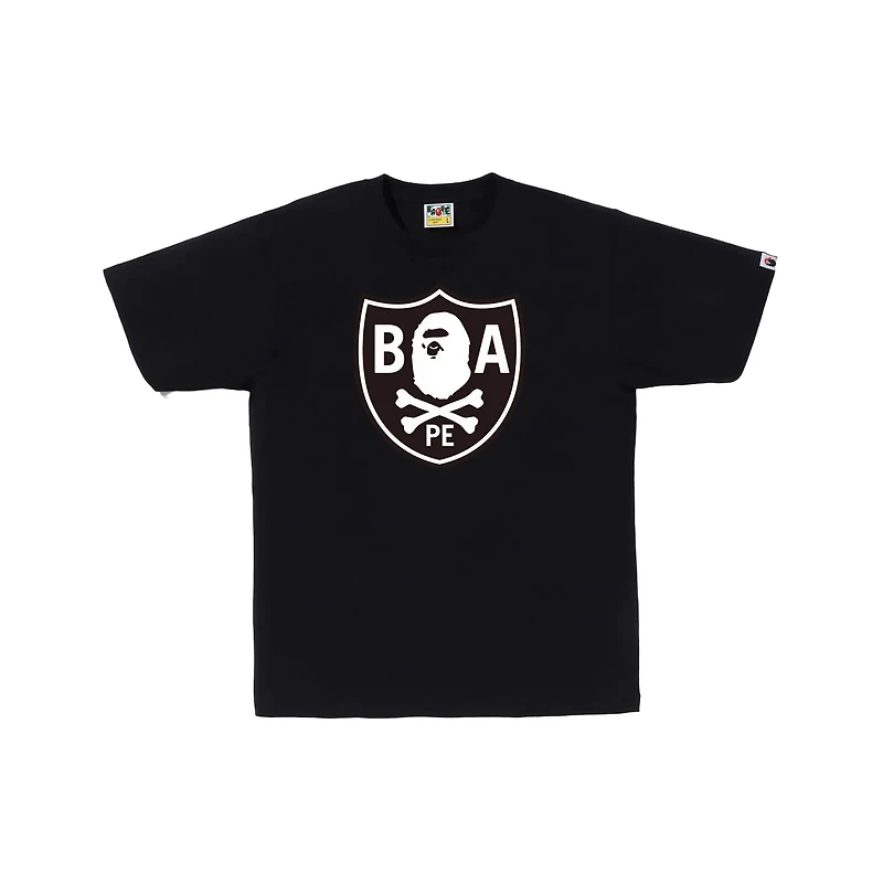 Bape Ape Crossbone Tee Black