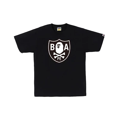 Bape Ape Crossbone Tee Black