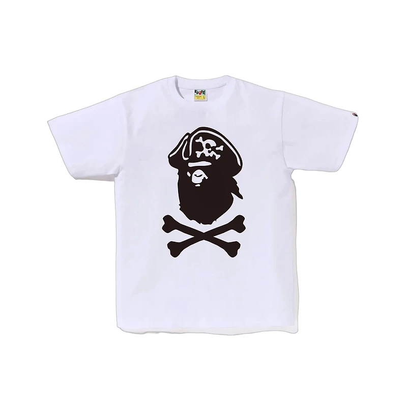 Bape Captain Ape Crossbone Tee