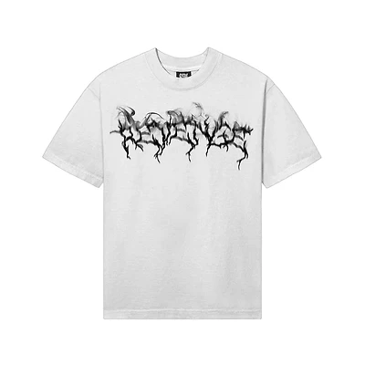 Revenge Smoke Lightning Tee White