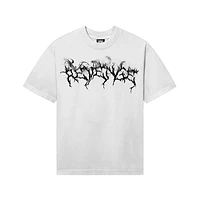 Revenge Smoke Lightning Tee White