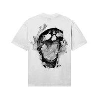 Revenge Smoke Lightning Tee White