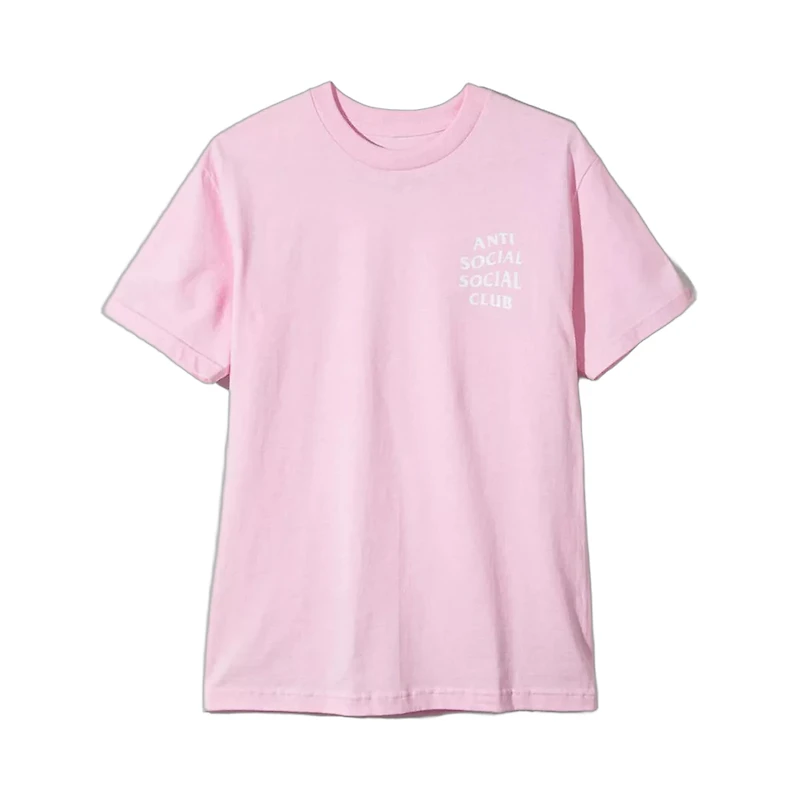 Anti-Social classic tee pink