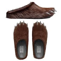 Bravest Studios Brown Bear Claw Mules