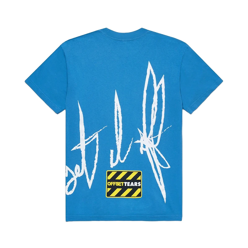 Denim Tears x Offset Set It Off #4 T-Shirt 'Blue'