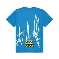 Denim Tears x Offset Set It Off #4 T-Shirt 'Blue'