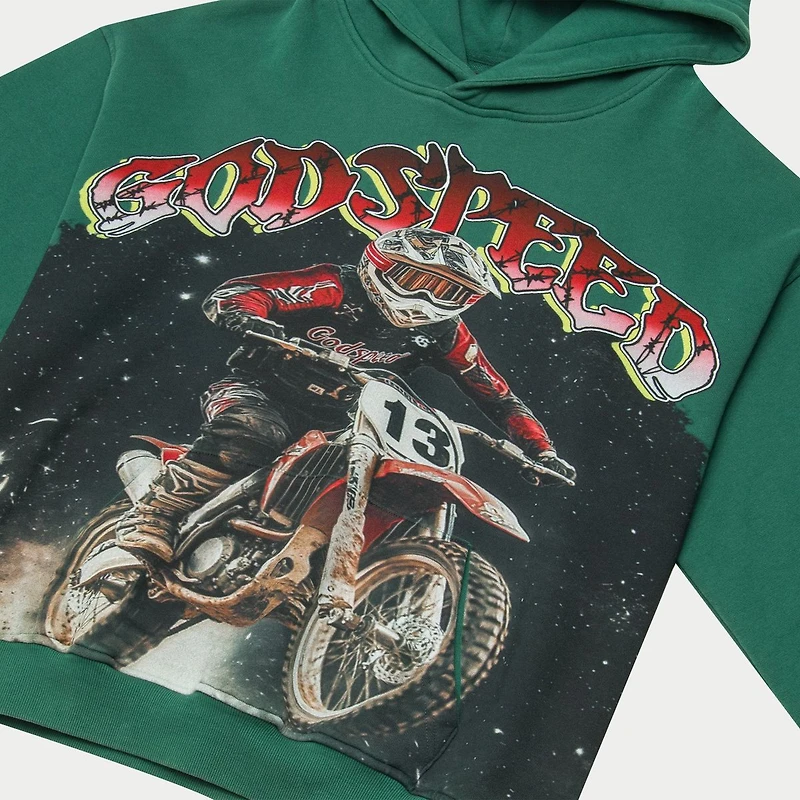 GodSpeed Motocross Hoodie (Green)