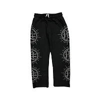Mixed Emotion "Eclipse" Black Rhinestone Sweatpant