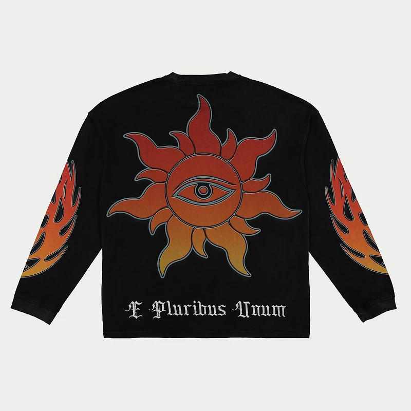 Godspeed On The Run Ls Black wash