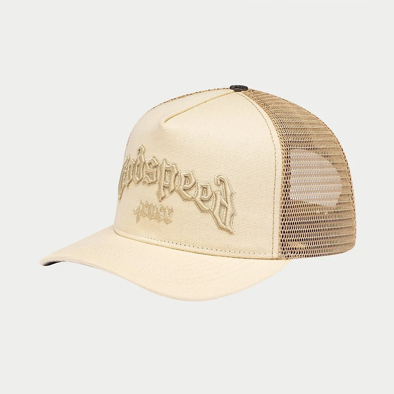 Godspeed GS Forever Trucker Hat Bone