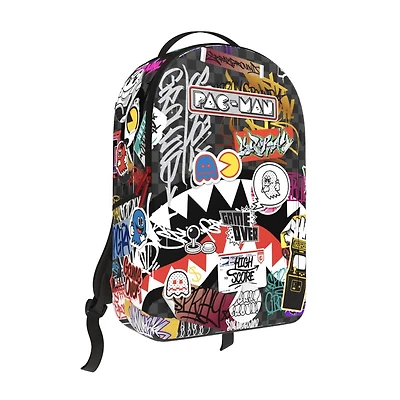 SPRAYGROUND PACMAN STICKERS DLXSV BACKPACK