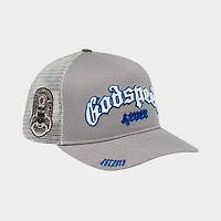 Godspeed GS Forever Trucker Hat Grey/Blue