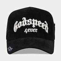 GodSpeed GS FOREVER TRUCKER HAT (Black Corduroy)