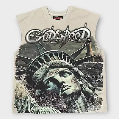 Godspeed Sunken Liberty 2 Sleeveless Slate grey