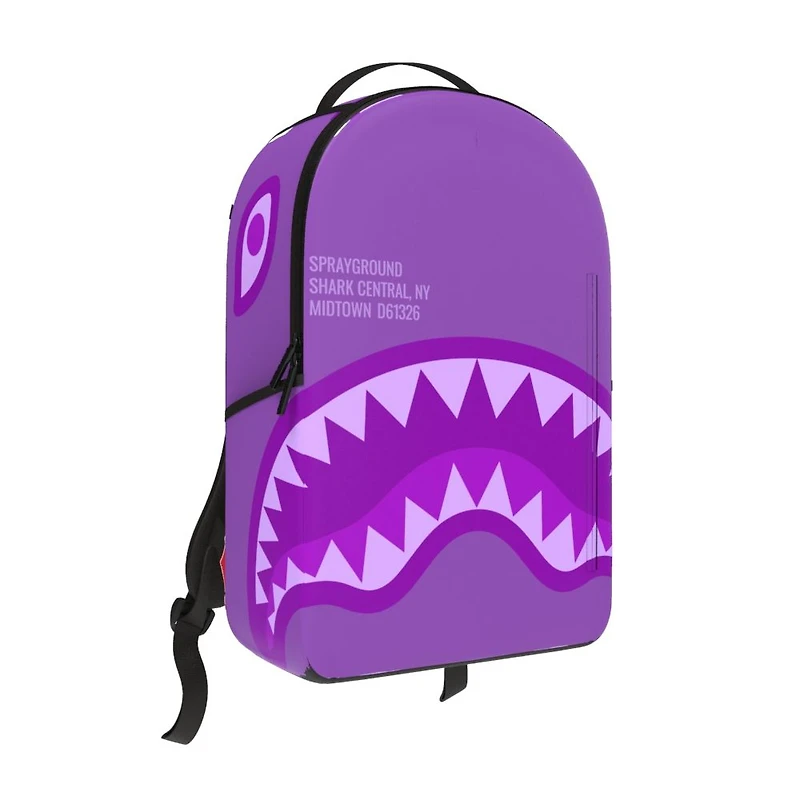 SPRAYGROUND PURPLE SHARK CENTRAL DLXVS BACKPACK