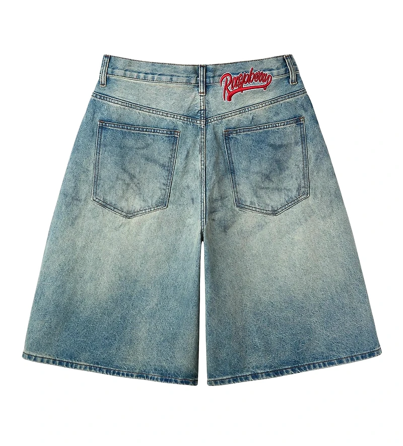 RASPBERRY HILLS GV GALLERY BLUE DIRTY JORTS