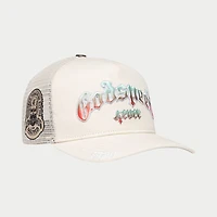 GodSpeed GS Forever Trucker Hat (Gradient Bone)