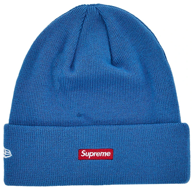 Supreme New Era S Logo Beanie 'Blue'
