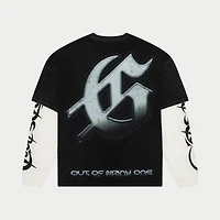 Godspeed Sunken Liberty 2 Layered T-Shirt Black