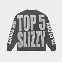 GodSpeed Top 5 Slizzy LS (Grey Wash)