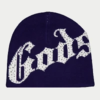 Godspeed OG Logo Studded Beanie Navy/White