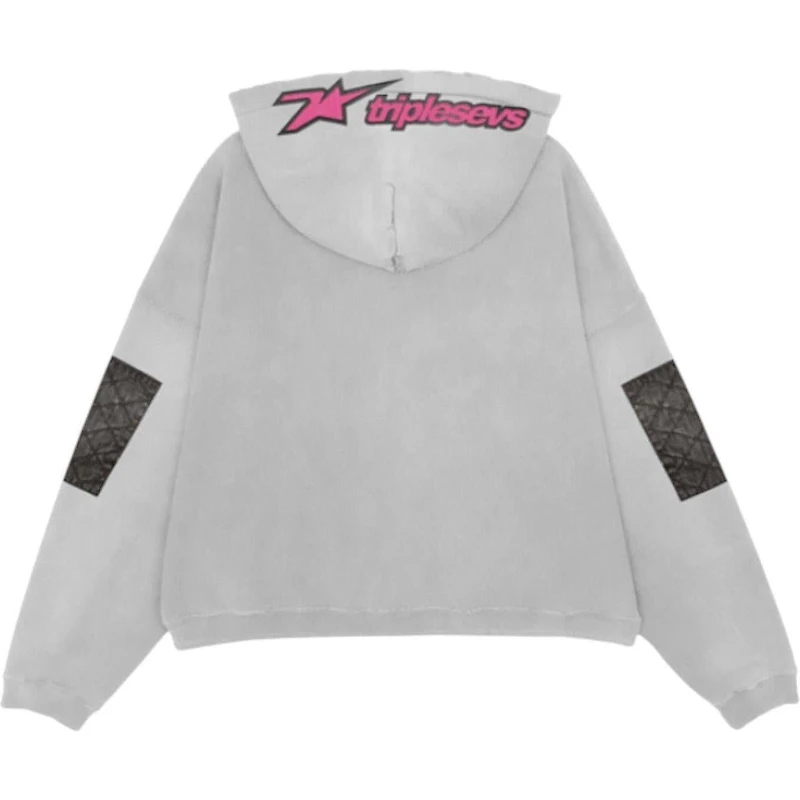 Triple Sevens Moto Zip Up Hoodie