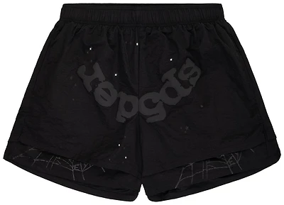 Sp5der OG Web Double Layer Short 'Black'