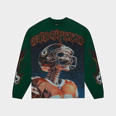 Godspeed Morale LS T-shirt Green