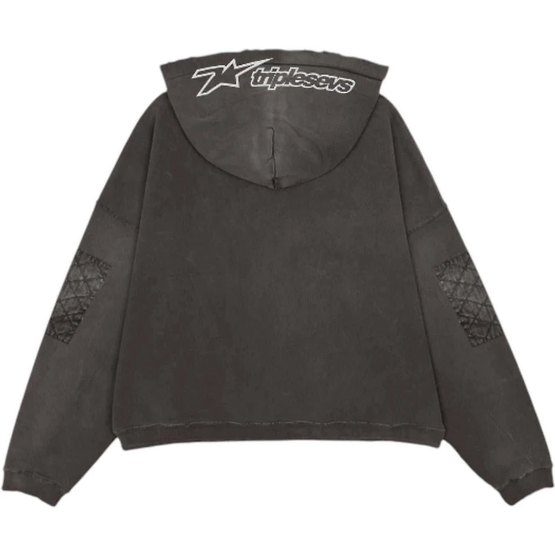 Triple Sevens Moto Zip Up Hoodie