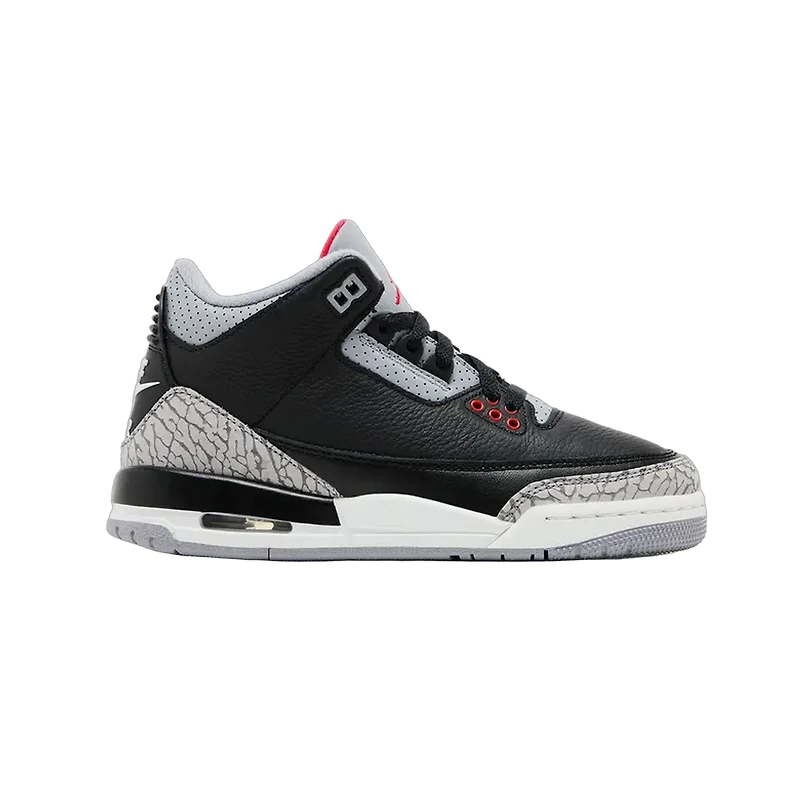 Air Jordan 3 Retro OG GS 'Black Cement' 2024