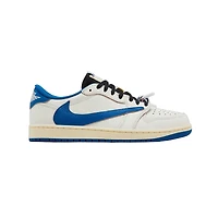 Fragment Design x Travis Scott Air Jordan 1 Retro Low OG SP 'Sail Military Blue'