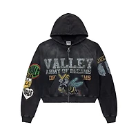 Vale Forever Army Zip Up 'Black'