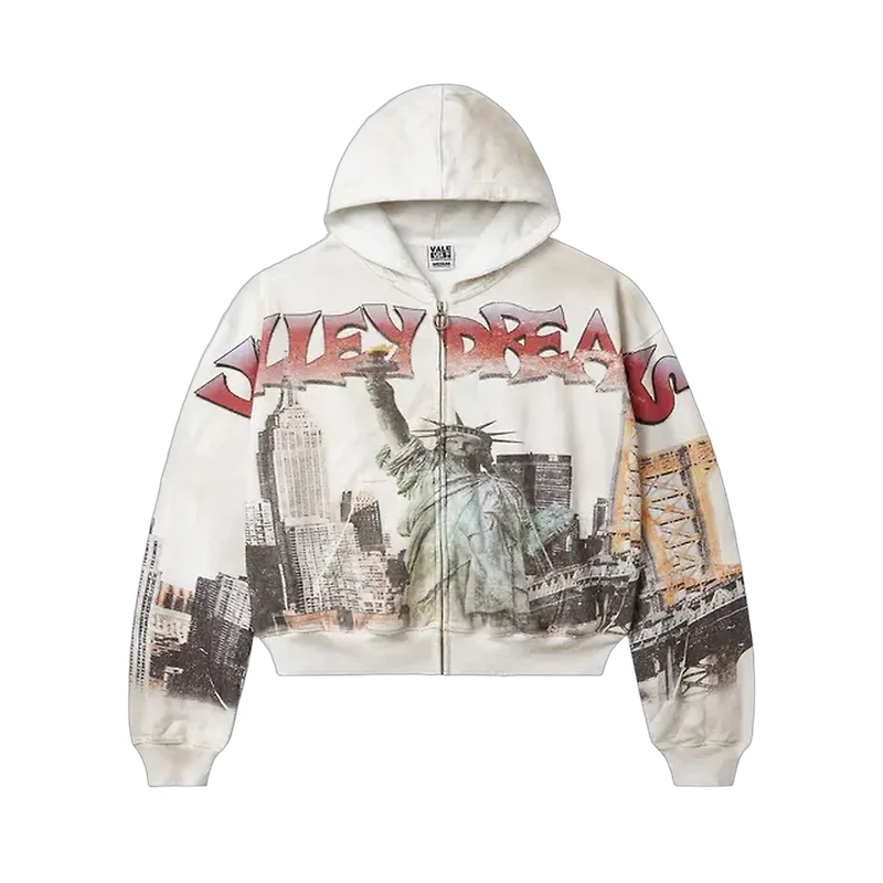 Vale Forever NYC Zip Up 'White'