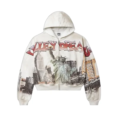 Vale Forever NYC Zip Up 'White'