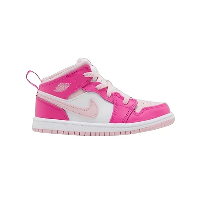 Air Jordan 1 Mid TD 'Fierce Pink'