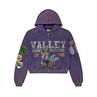 Vale Forever Army Zip Up 'Purple'