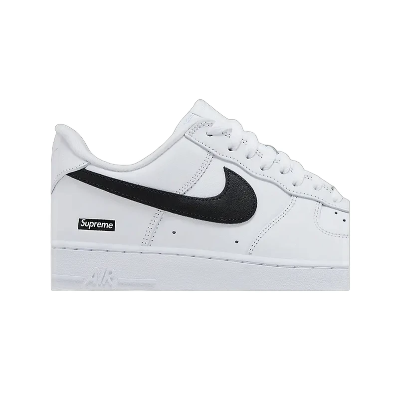 Supreme x Air Force 1 Low 'Box Logo - White Black'