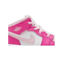 Air Jordan 1 Mid TD 'Fierce Pink'