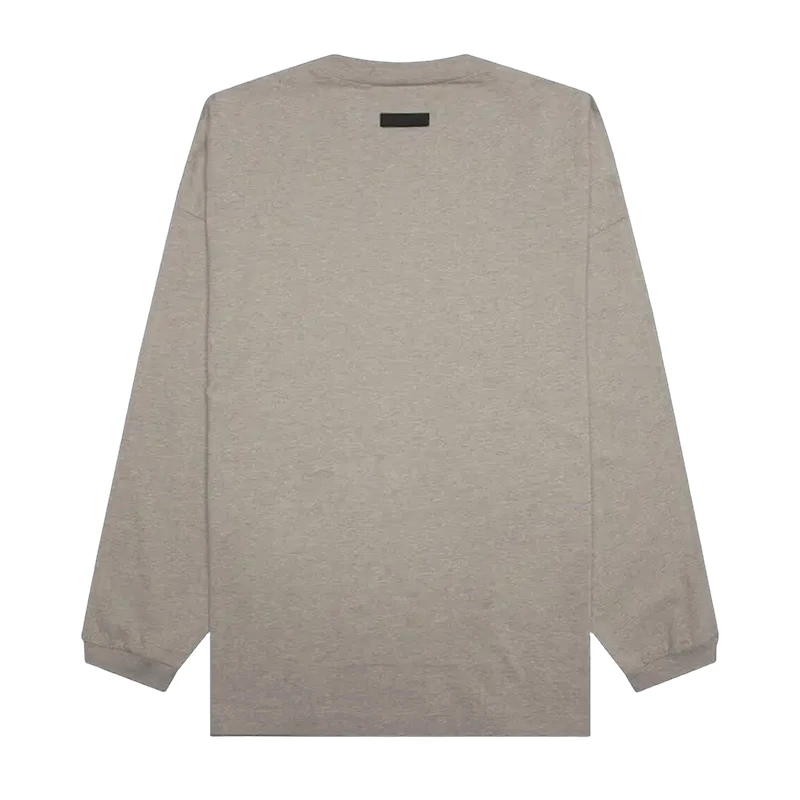 Fear of God Essentials Long-Sleeve Tee 'Core Heather'