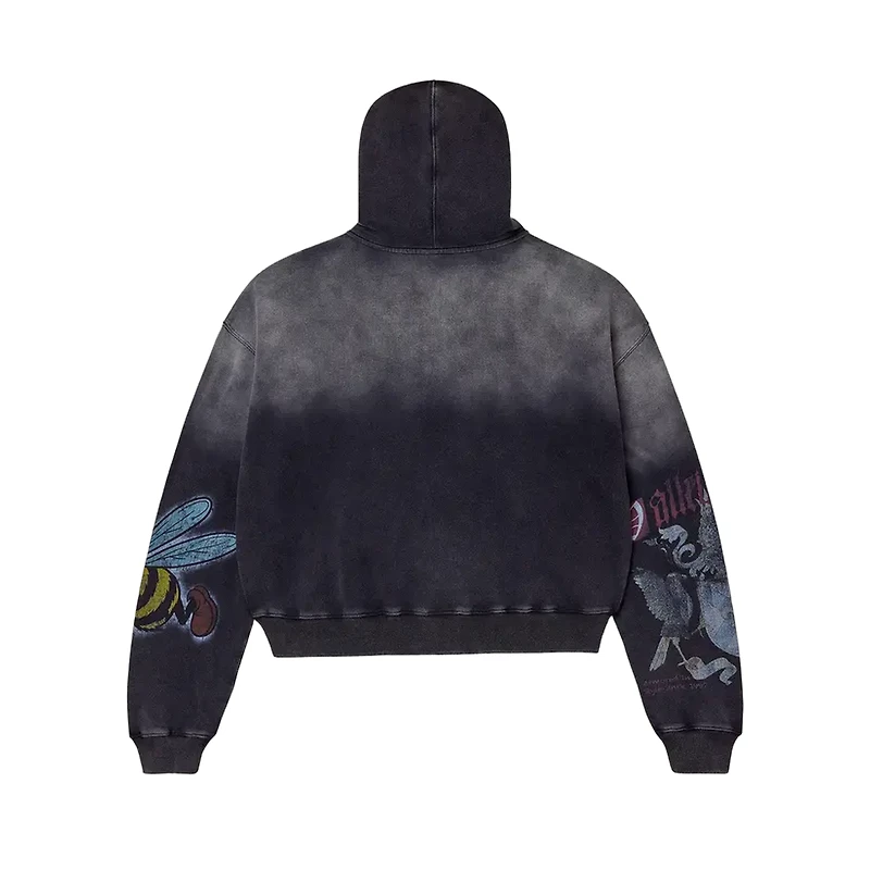 Vale Forever Blasted Zip Up 'Black'