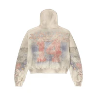 Vale Forever Nostalgia Zip Up 'Tattered/Cream'