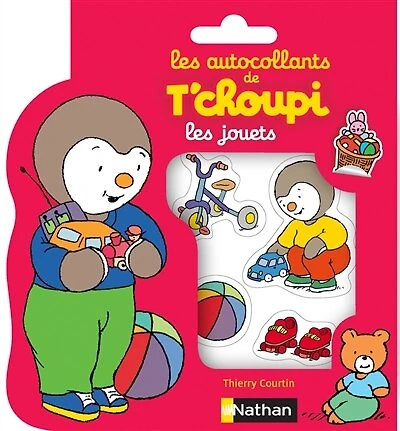 Les autocollants de T'choupi: les jouets