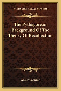 The Pythagorean Background of the Theory of Recollection