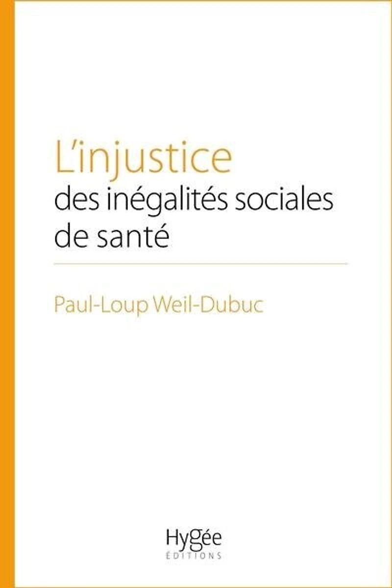 L' injustice des inégalités sociales de santé