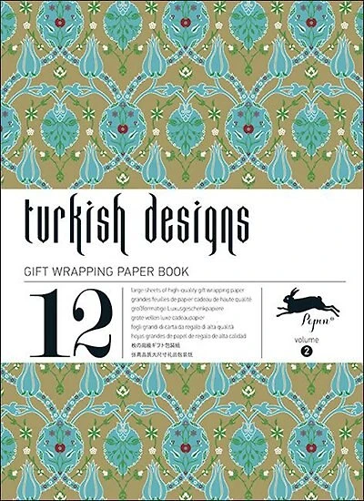 Turkish Designs: Gift Wrapping Paper Book Vol. 2