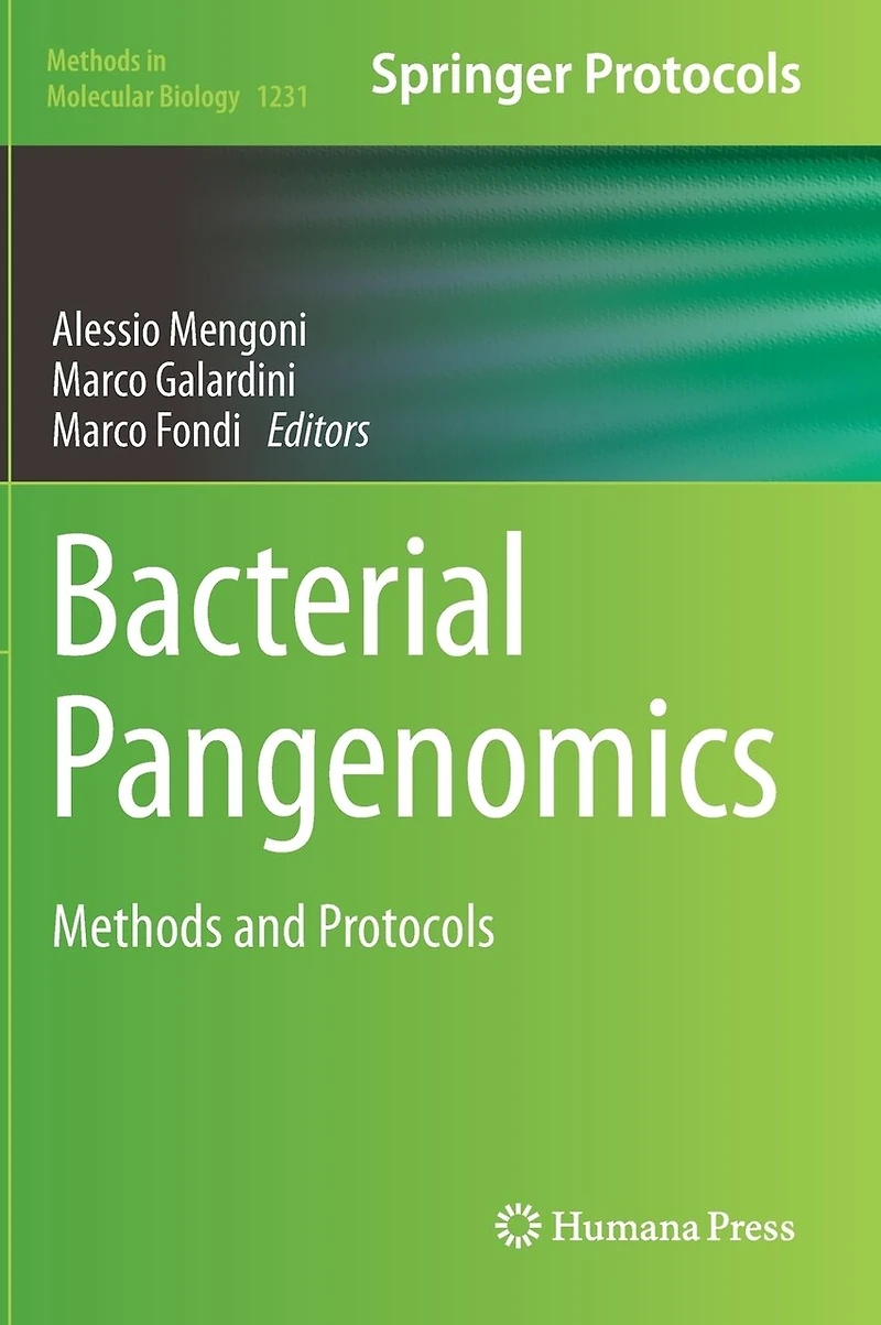 Bacterial Pangenomics: Methods And Protocols