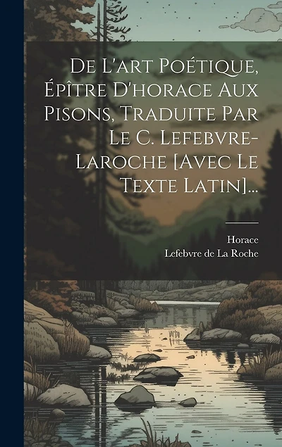 De L'art Poétique, Épître D'horace Aux Pisons, Traduite Par Le C. Lefebvre-laroche [avec Le Texte Latin]...