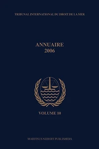 Annuaire Tribunal international du droit de la mer