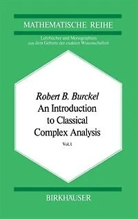 An Introduction to Classical Complex Analysis: Vol. 1