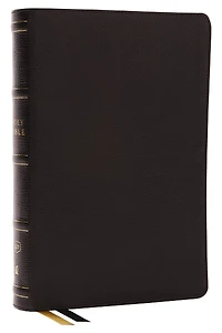 KJV Holy Bible with 73,000 Center-Column Cross References, Black Leathersoft, Red Letter, Comfort Print: King James Version